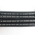 3/8 inch One Textile Braid Hose Hydraulic Hose SAE 100 R6